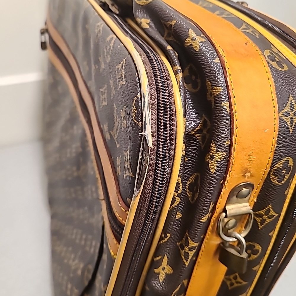 Louis Vuitton Monogram Canvas Big Suitcase - Brown Vintage - Picture 4 of 15